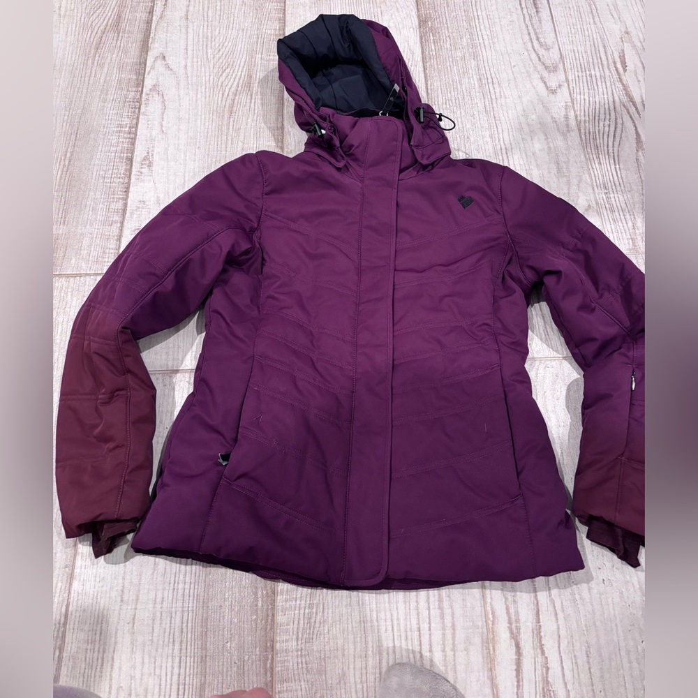 Obermeyer Women's Deep plum Ski Jacket 4 p